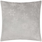  Cushions  - Snowflakes  Cushion Cover Grey furn.