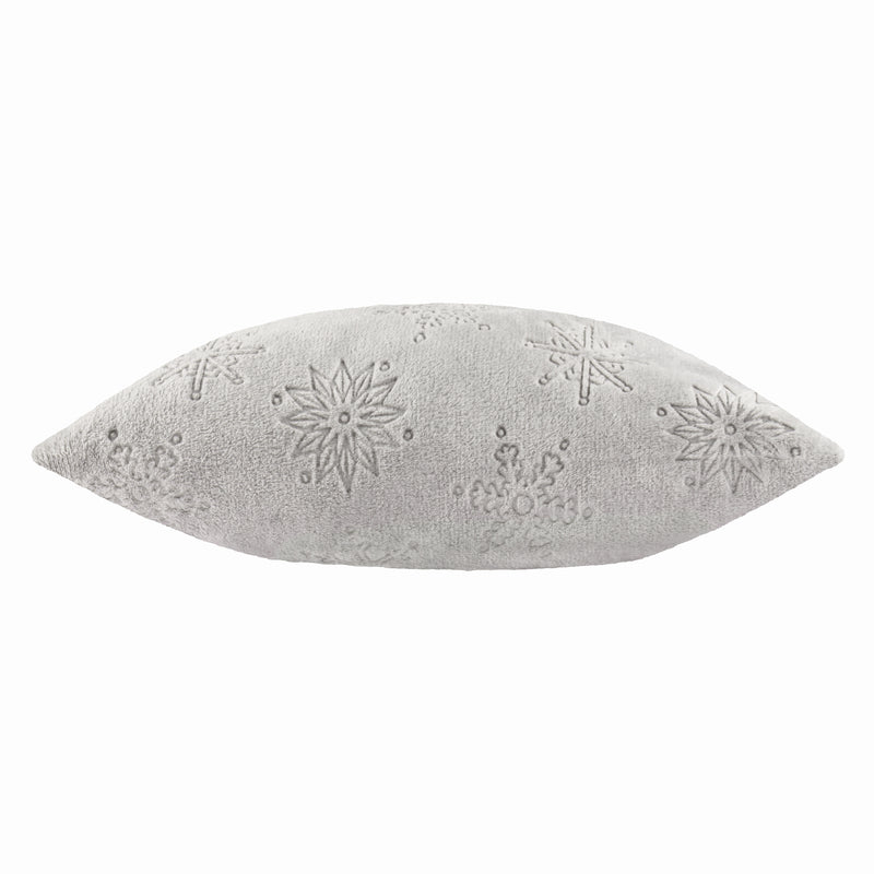  Cushions  - Snowflakes  Cushion Cover Grey furn.