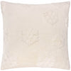  Cream Cushions - Snowflakes Faux Fur  Cushion Cover Snow White Furn