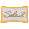  Yellow Cushions - Soleil Embroidered Cushion Cover Yellow furn.