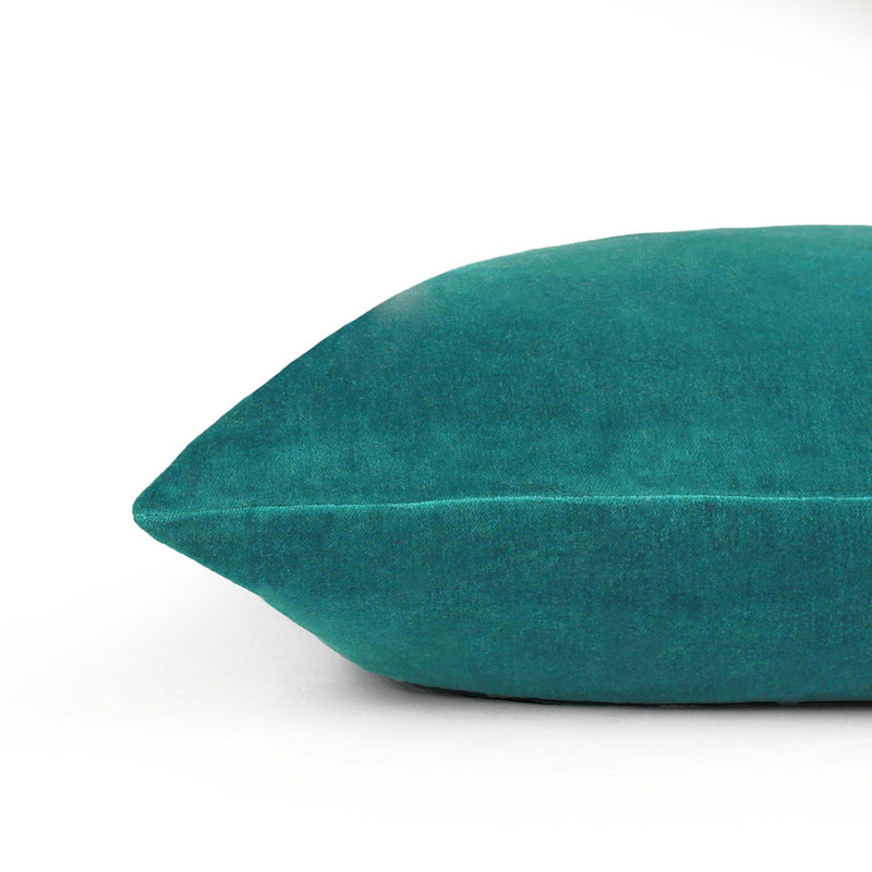 furn. Solo Velvet Cushion Cover in Teal