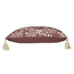 Paoletti Somerton Floral Cushion Cover in Mulberry