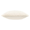 Paoletti Sonnet Cut Faux Fur Cushion Cover in Ecru