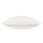 Paoletti Sonnet Cut Faux Fur Cushion Cover in White