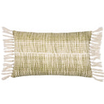 Yard Sono Ink Cushion Cover in Olive