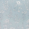  Blue Fabric - Sophia  Fabric (By The Metre) Blue Wylder