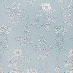  Blue Fabric - Sophia  Fabric (By The Metre) Blue Wylder