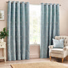  Blue Fabric - Sophia  Fabric (By The Metre) Blue Wylder