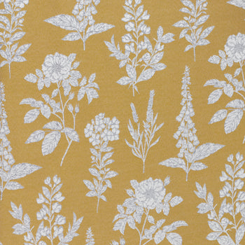  Gold Fabric - Sophia  Fabric (By The Metre) Gold Wylder