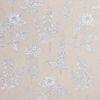  Beige Fabric - Sophia  Fabric (By The Metre) Natural Wylder