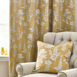 Wylder Sophia Room Darkening Eyelet Curtains in Gold