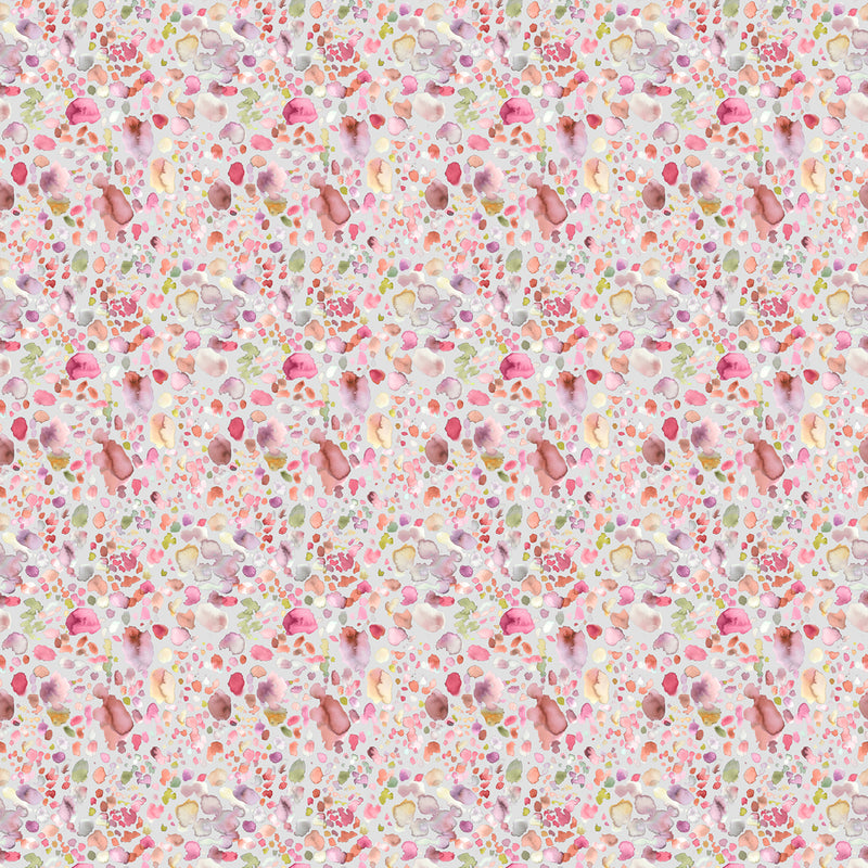 Voyage Maison Sprinkles Printed Cotton Fabric in Russett