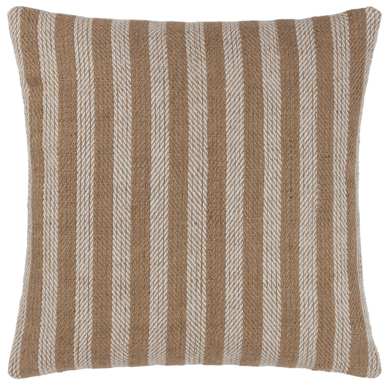 Yard Strata Stripe Cushion Cover in Natural