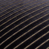 Striped Black Cushions - Savoy Stripe Velvet Cushion Cover Black Paoletti
