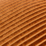 Striped Orange Cushions - Savoy Stripe Velvet Cushion Cover Brick Paoletti