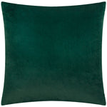 Striped Green Cushions - Savoy Stripe Velvet Cushion Cover Emerald Paoletti