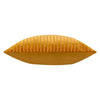 Striped Yellow Cushions - Savoy Stripe Velvet Cushion Cover Gold Paoletti