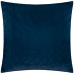 Striped Blue Cushions - Savoy Stripe Velvet Cushion Cover Navy Paoletti