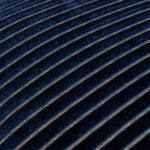 Striped Blue Cushions - Savoy Stripe Velvet Cushion Cover Navy Paoletti