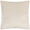 Striped Cream Cushions - Savoy Stripe Velvet Cushion Cover Oyster Paoletti