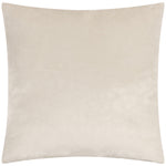 Striped Cream Cushions - Savoy Stripe Velvet Cushion Cover Oyster Paoletti