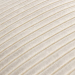 Striped Cream Cushions - Savoy Stripe Velvet Cushion Cover Oyster Paoletti