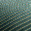 Striped Blue Cushions - Savoy Stripe Velvet Cushion Cover Teal Paoletti