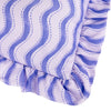Abstract Blue Cushions - Summer Solstice Wiggly Stripe Outdoor Cushion Cover Cobalt Furn