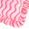 Abstract Pink Cushions - Summer Solstice Wiggly Stripe Outdoor Cushion Cover Hot Pink Furn