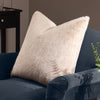 Paoletti Stanza Faux Fur Cushion Cover in Brulee