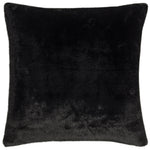 Paoletti Stanza Faux Fur Cushion Cover in Jet