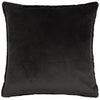 Paoletti Stanza Faux Fur Cushion Cover in Jet