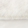 Paoletti Stanza Faux Fur Cushion Cover in White