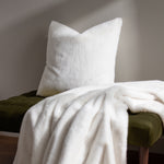 Paoletti Stanza Throw in White