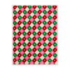 Geometric Multi Throws  - Star Sherpa Fleece Throw Multicolour Furn