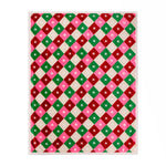 Geometric Multi Throws  - Star Sherpa Fleece Throw Multicolour Furn