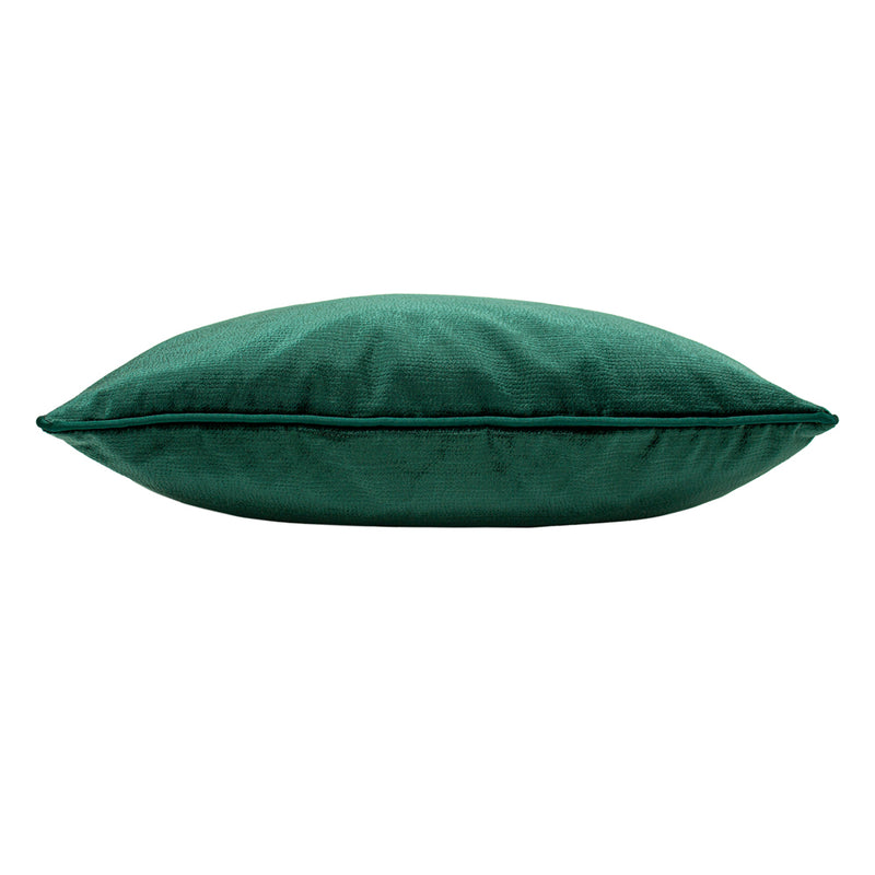 Paoletti Stella Embossed Texture Cushion Cover in Emerald