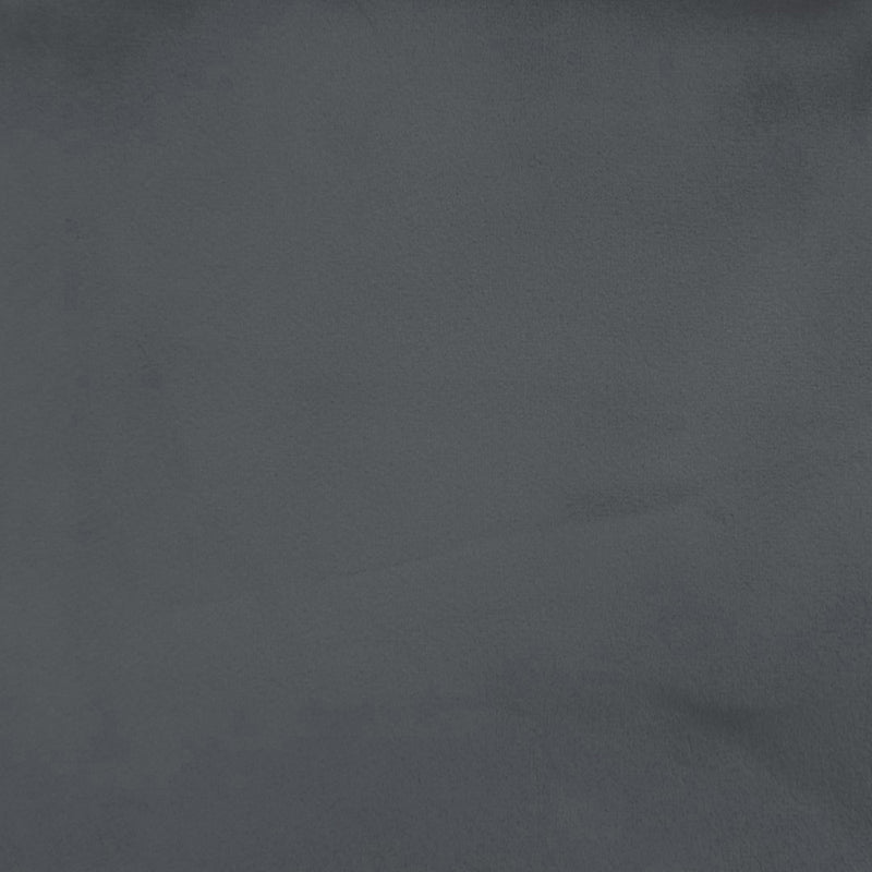 Voyage Maison Stella Plain Velvet Fabric in Dark Grey