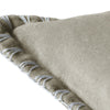 Plain Cream Cushions - Stitch Embroidered Cushion Cover Quartz Additions