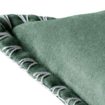 Plain Blue Cushions - Stitch Embroidered Cushion Cover Seafoam Additions