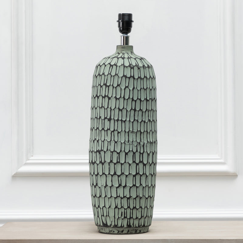 Abstract Green Lighting - Stornoway  Lamp Base Green Voyage Maison