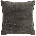 Paoletti Stratus Cushion Cover in Charcoal