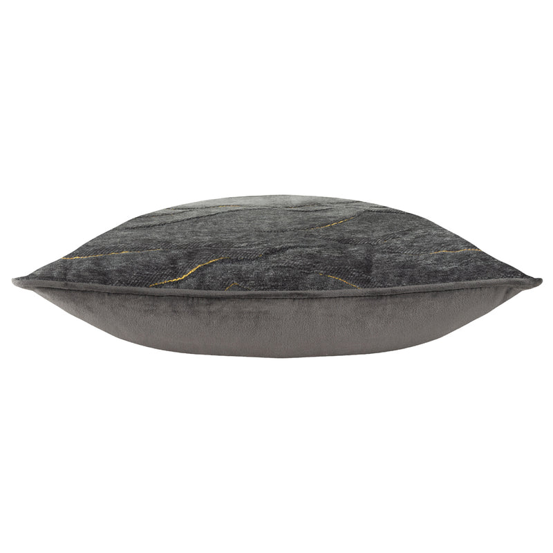 Paoletti Stratus Cushion Cover in Charcoal