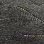 Paoletti Stratus Cushion Cover in Charcoal