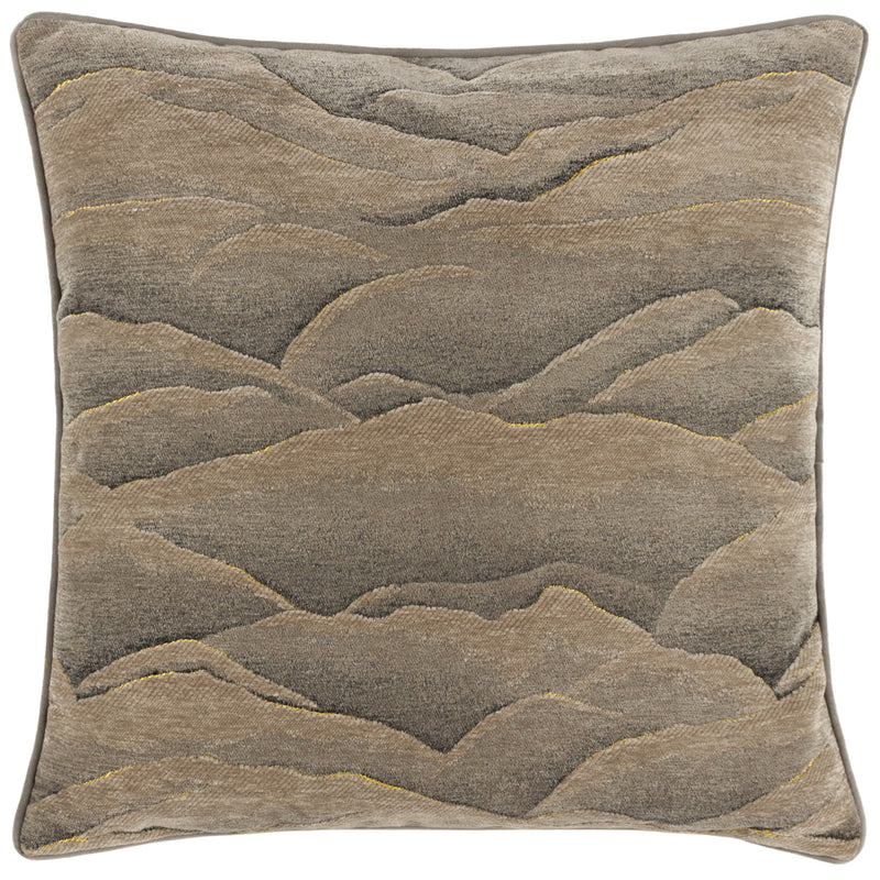 Paoletti Stratus Cushion Cover in Taupe