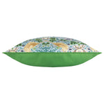  Cushions - Strawberry Thief Outdoor Cushion Cover Mineral/Yellow Morris & Co