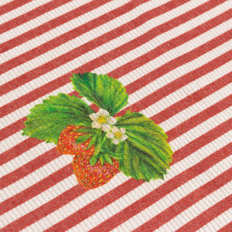 Striped Red Accessories - Strawberry Stripes Indoor/Outdoor Table Runner Candy Cane Wylder