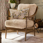 Plain Cream Furniture - Struan Oak Wood Chair Natural Voyage Maison