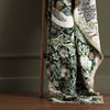 Floral Green Throws - Strawberry Thief Jacquard Throw Forest Morris & Co