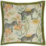  Cushions - Sundara  Cushion Cover Ecru/Green Wylder Tropics